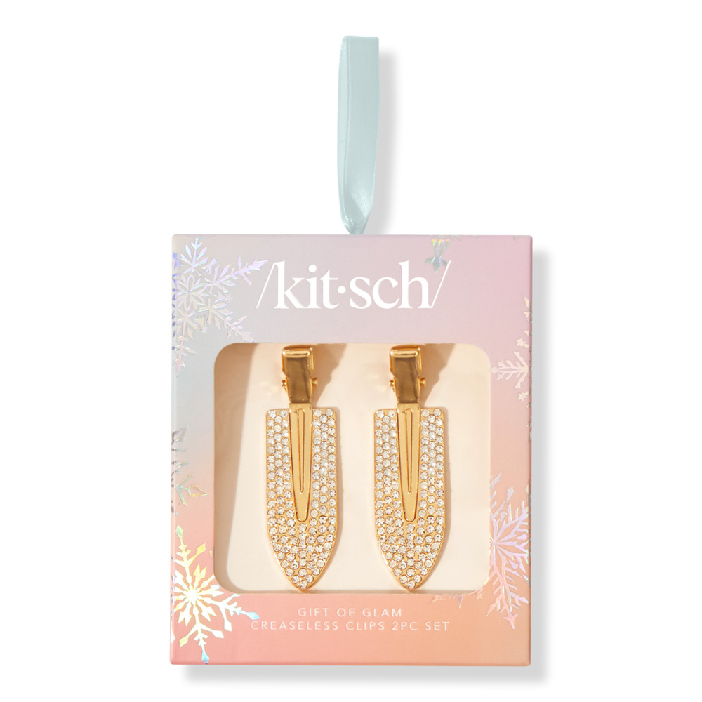 Kitsch Gift Of Glam Creaseless Rhinestone Clips 2 Piece Set | Ulta