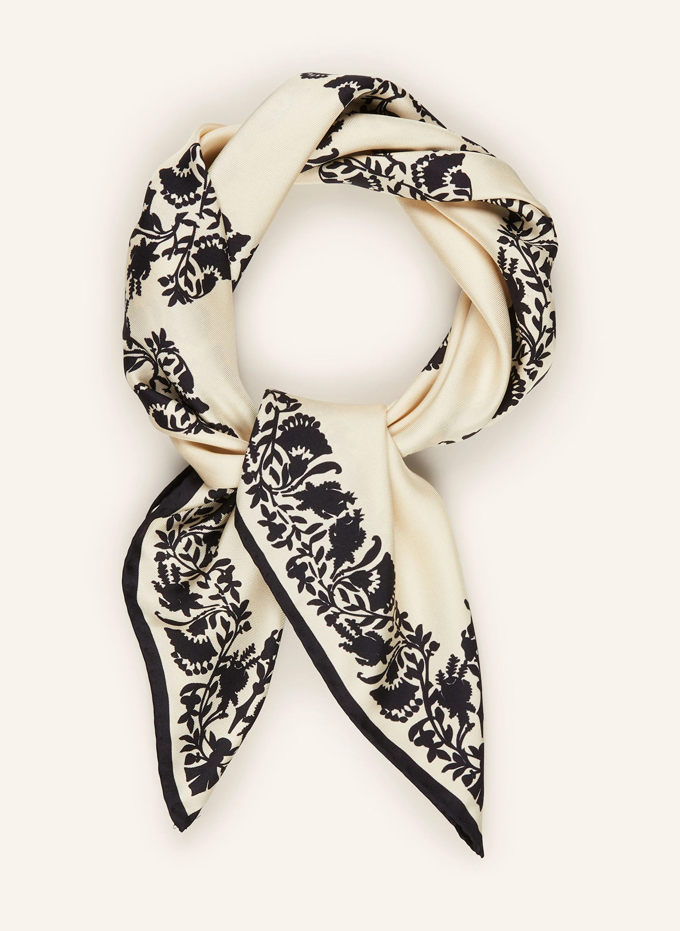 AENEIS Seidentuch in ecru / schwarz | Breuninger (DACH)
