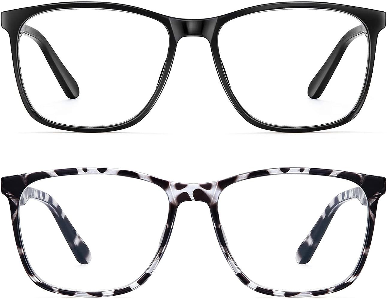 Blue-Light-Blocking-Glasses-Women/Men, JEKCHAMEL Fashion Lightweight Frame Computer Eye Glasses A... | Amazon (US)