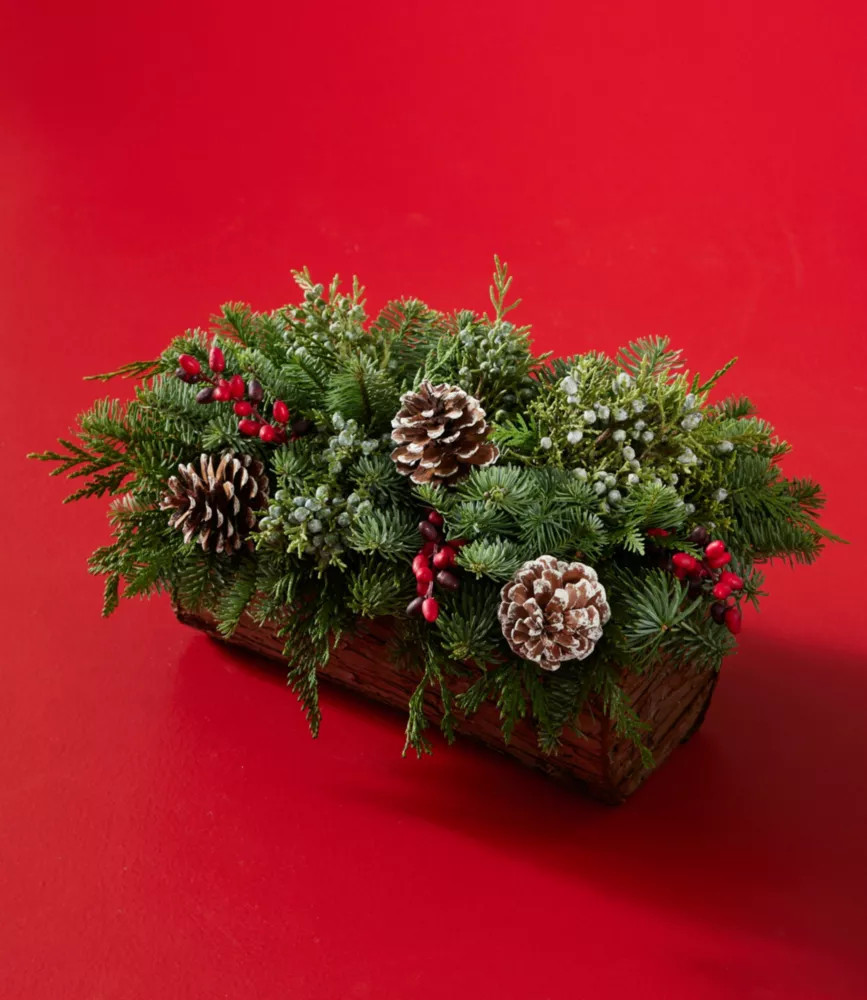 Yule Log Centerpiece | L.L. Bean