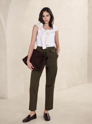 Utility Tie-Waist Pant | Banana Republic Factory