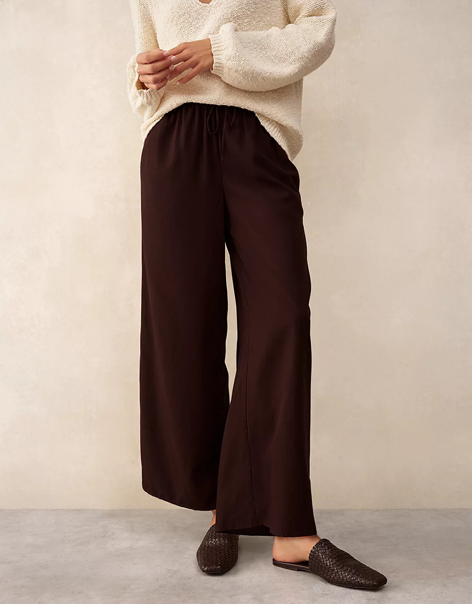 Wide Leg Trousers | Trousers & Leggings | The  White Company | The White Company UK & ROW