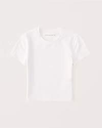 Women's Essential Baby Tee | Women's Tops | Abercrombie.com | Abercrombie & Fitch (US)