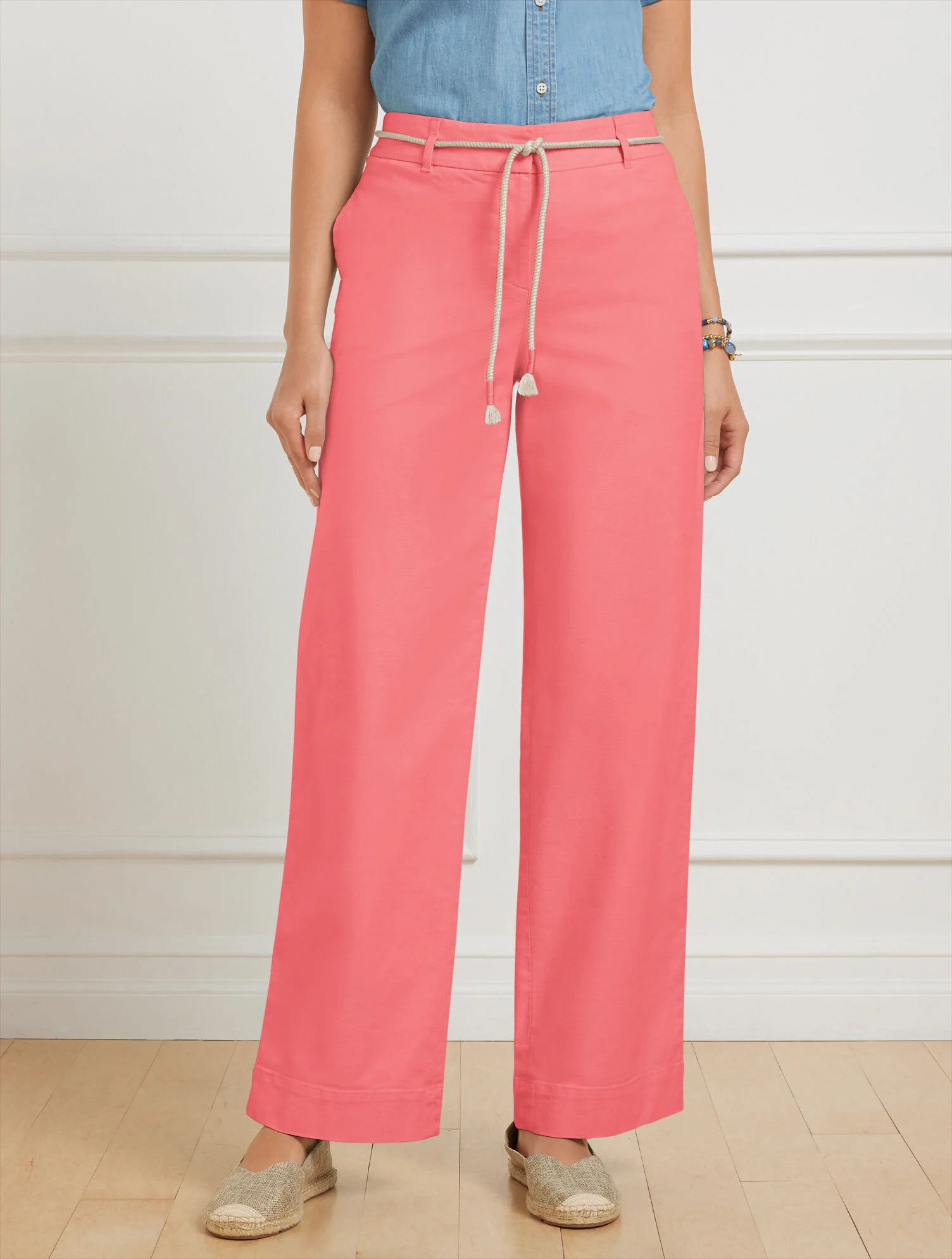 Wide Ankle Pants | Talbots