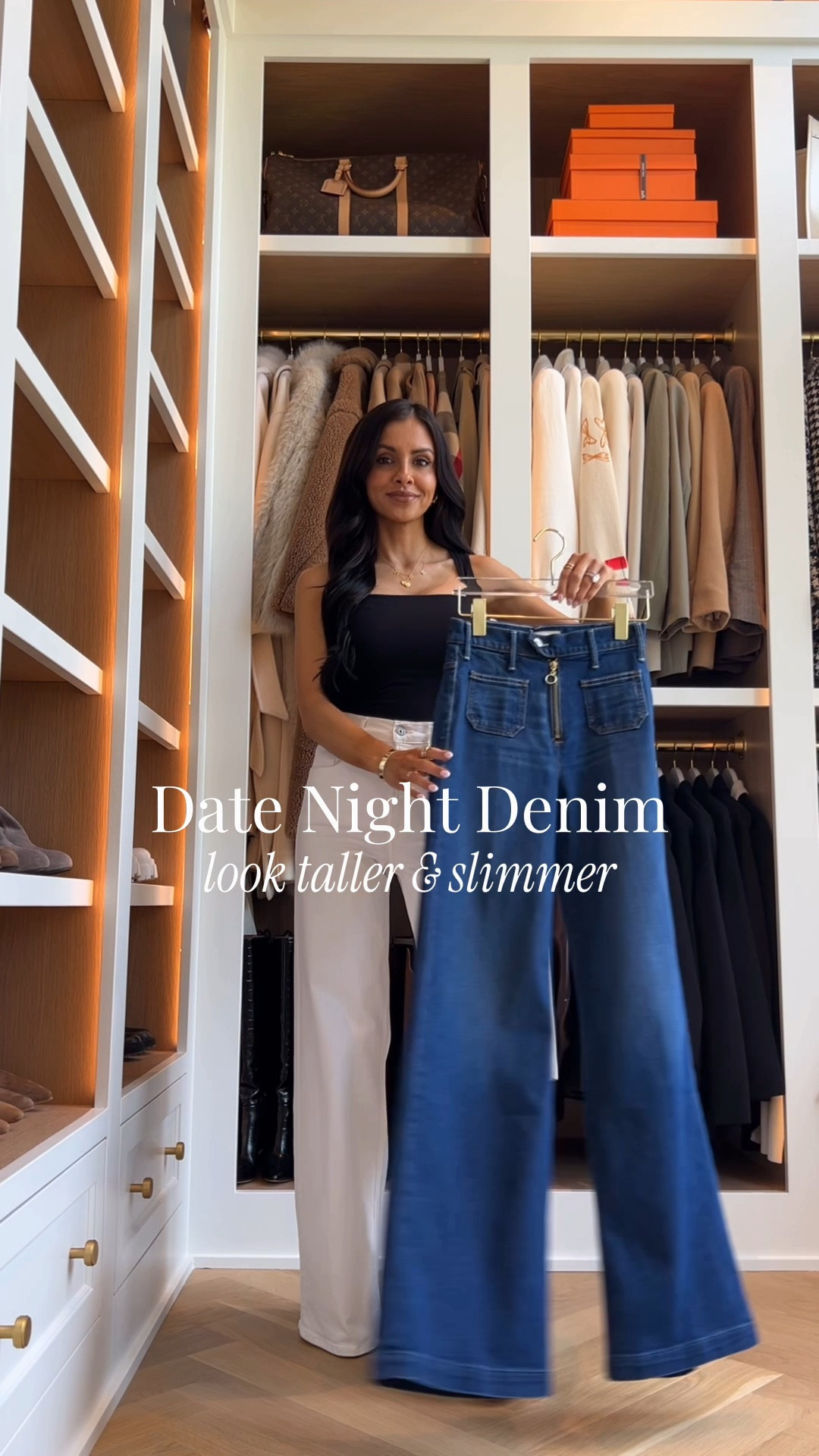 Date night jean’s that instantly make you look taller & slimmer 
Mother denim wearing a 23
Amazon tank wearing an XS
Gucci Giglio bag size small 
Revolve cropped trench wearing an XS

#LTKOver40 #LTKmomlife #LTKootd