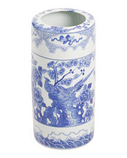 18in Porcelain English Umbrella Stand Vase | Marshalls