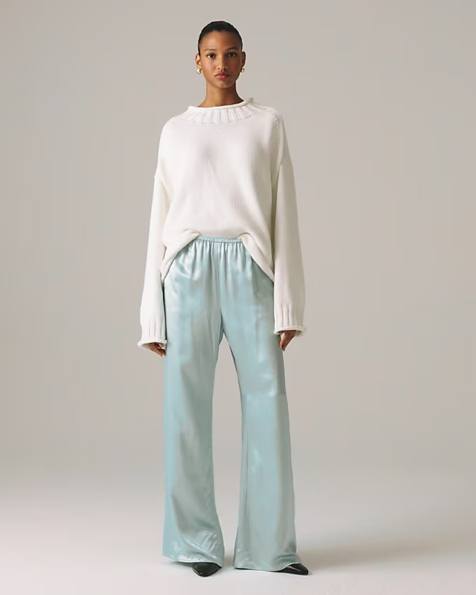 Cosmo pant in luster charmeuse | J. Crew US