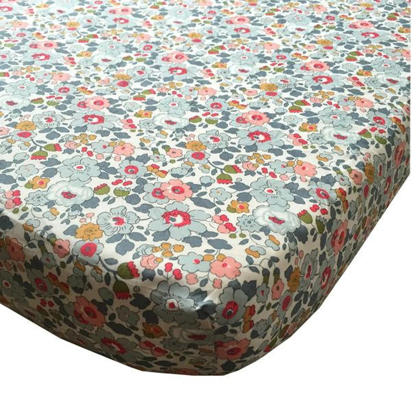 Fitted Sheet made with Liberty Fabric  Betsy Grey | Etsy | Etsy (US)