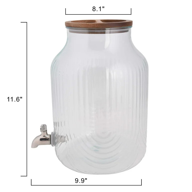 Better Homes & Gardens Plastic 2 gal Double Wall Beverage Dispenser | Walmart (US)