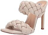 Steve Madden Women's Kenley Heeled Sandal, Off-White, 7.5 | Amazon (US)