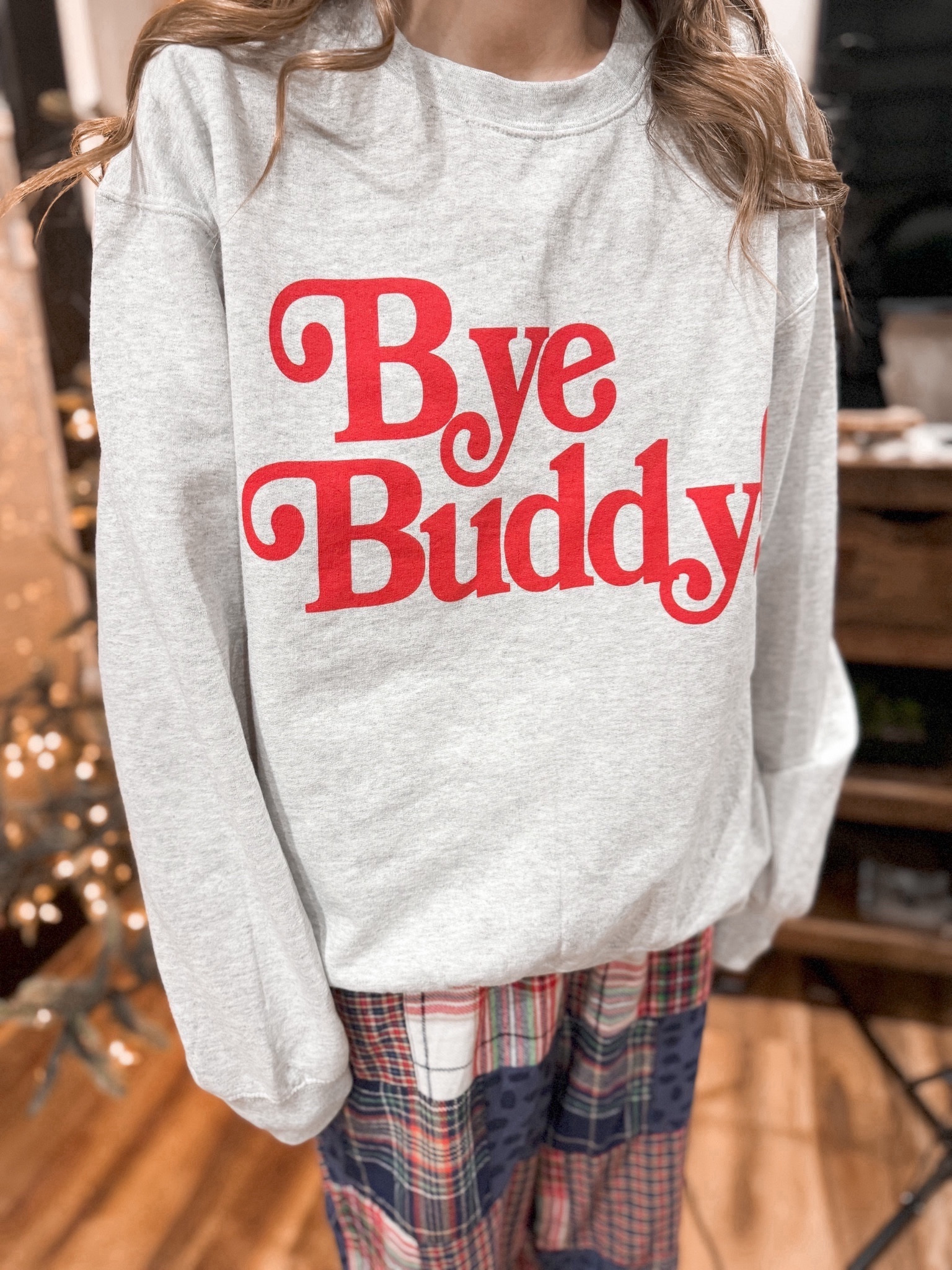 The girls’ Bye Buddy sweatshirts! They. It’s did a medium for a more oversized fit!

#LTKSeasonal #LTKHoliday #LTKfindsunder50