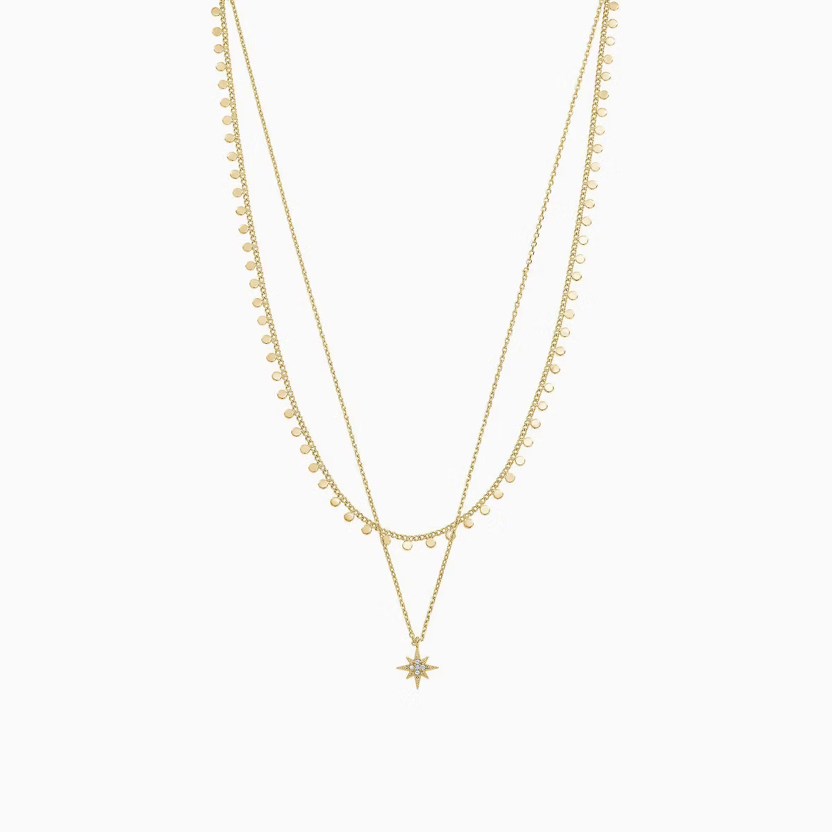 Bearfruit Jewelry North Star Layered Necklace | Target