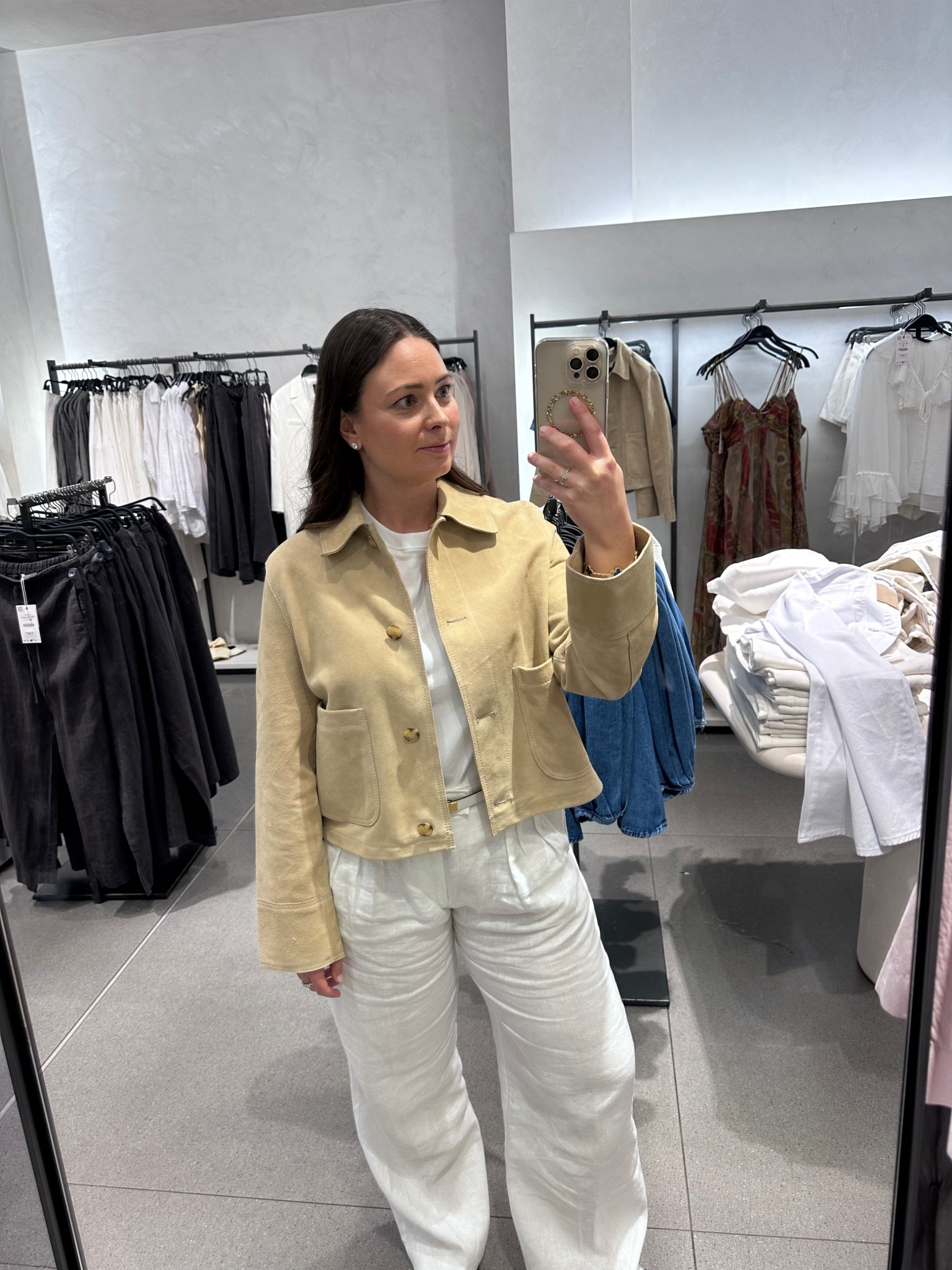 Zara suede jacket 🤎

#LTKstyletip #LTKdeutschland #LTKspring