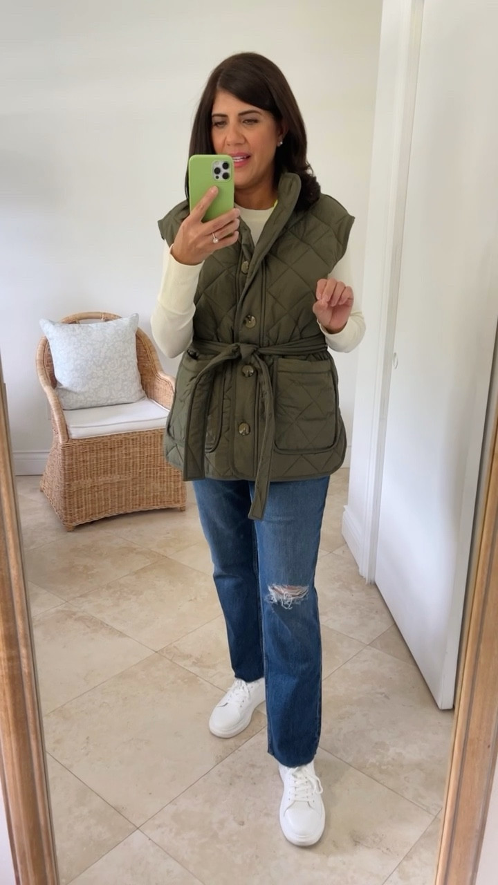 #AD This @Walmartfashion quilted best is ultra cozy and stylish for fall. Shop it in more colors. Fits true to size #WalmartFashion

#LTKstyletip #LTKunder50 #LTKover40