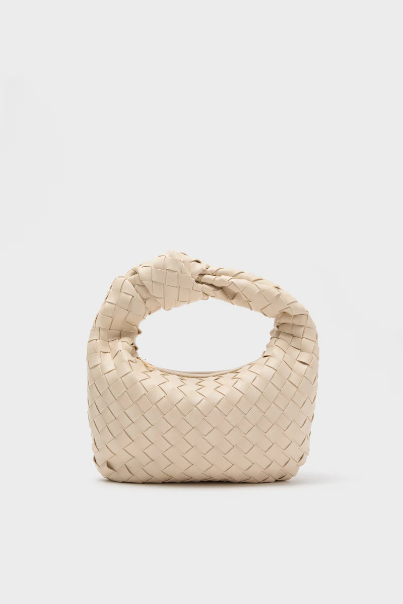 Oatmilk Woven Tracy Bag | Tuckernuck (US)