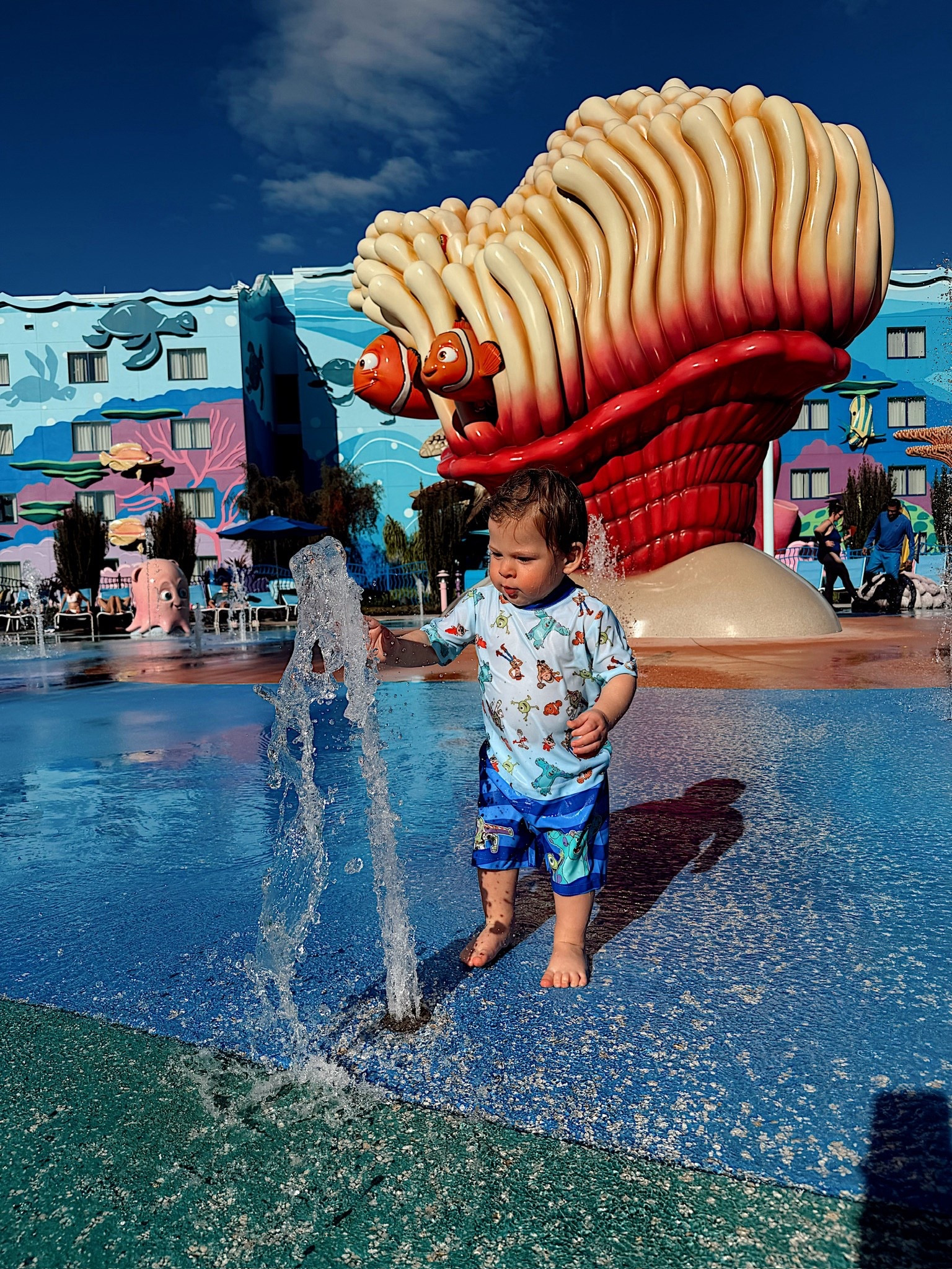 Storm living his best life at Disneys Art of Animation resort! Found him the perfect Pixar swim outfit from Amazon! 

#LTKKids #LTKTravel #LTKBaby