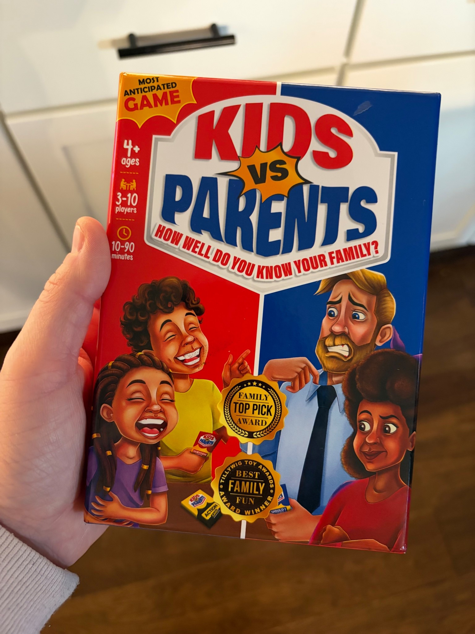 We stay in with the kids on New Year’s Eve and play family games. This is one of our favorite games.

#LTKmomlife #LTKKids #LTKHoliday