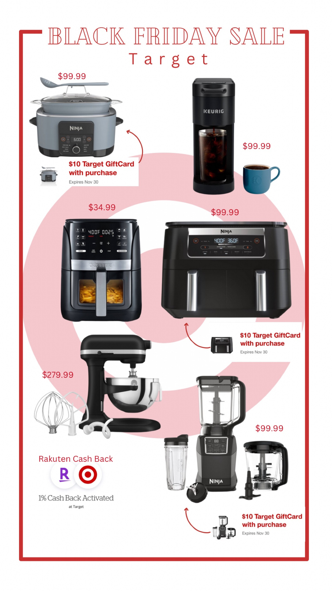 Target Black Friday Deals! Kitchen edition  

#LTKSaleAlert #LTKGiftGuide #LTKHoliday