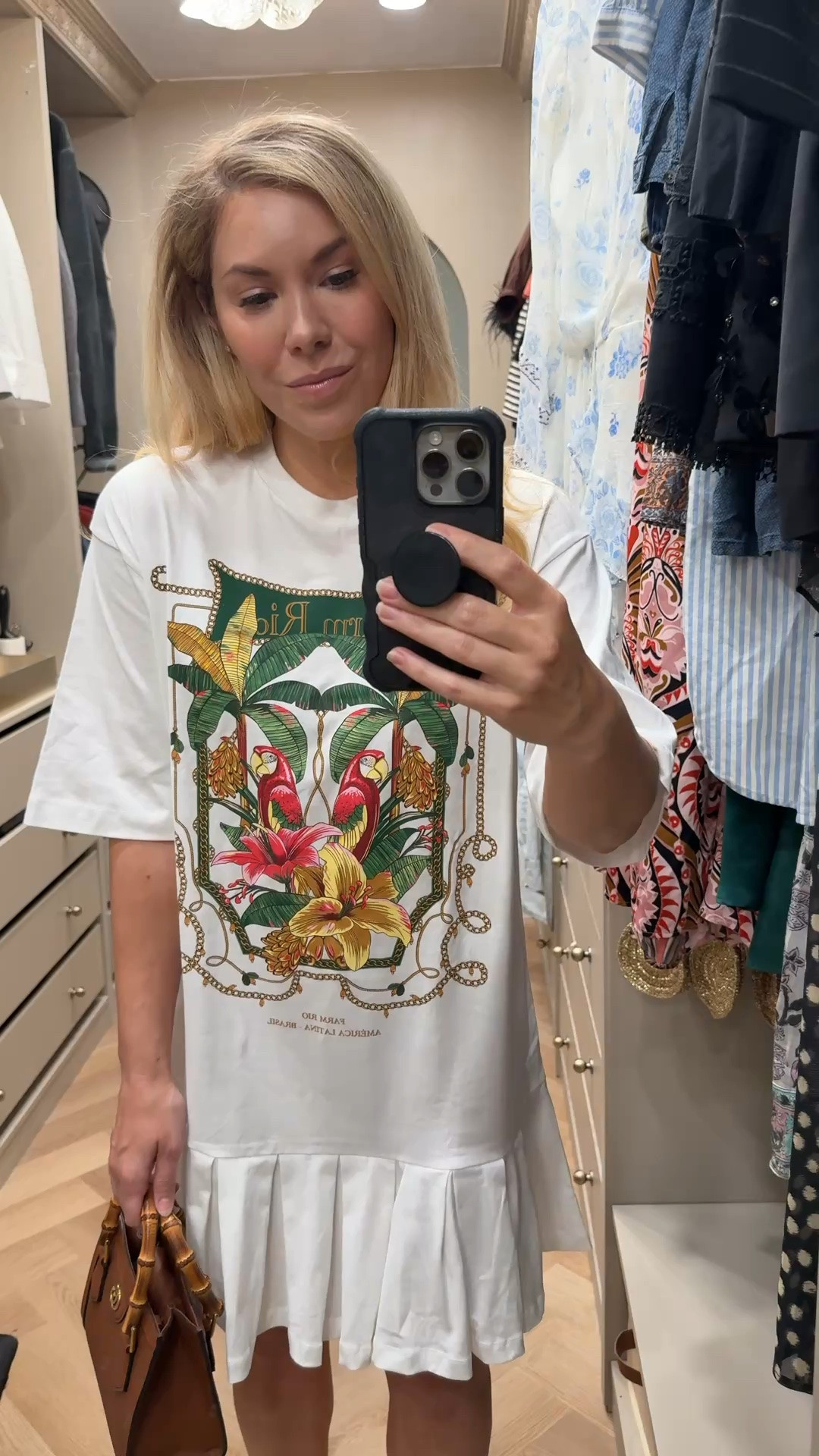 The cutest tee shirt dress

Farm Rio
Gucci bag

#LTKdayinmylife #LTKootd #LTKgrwm