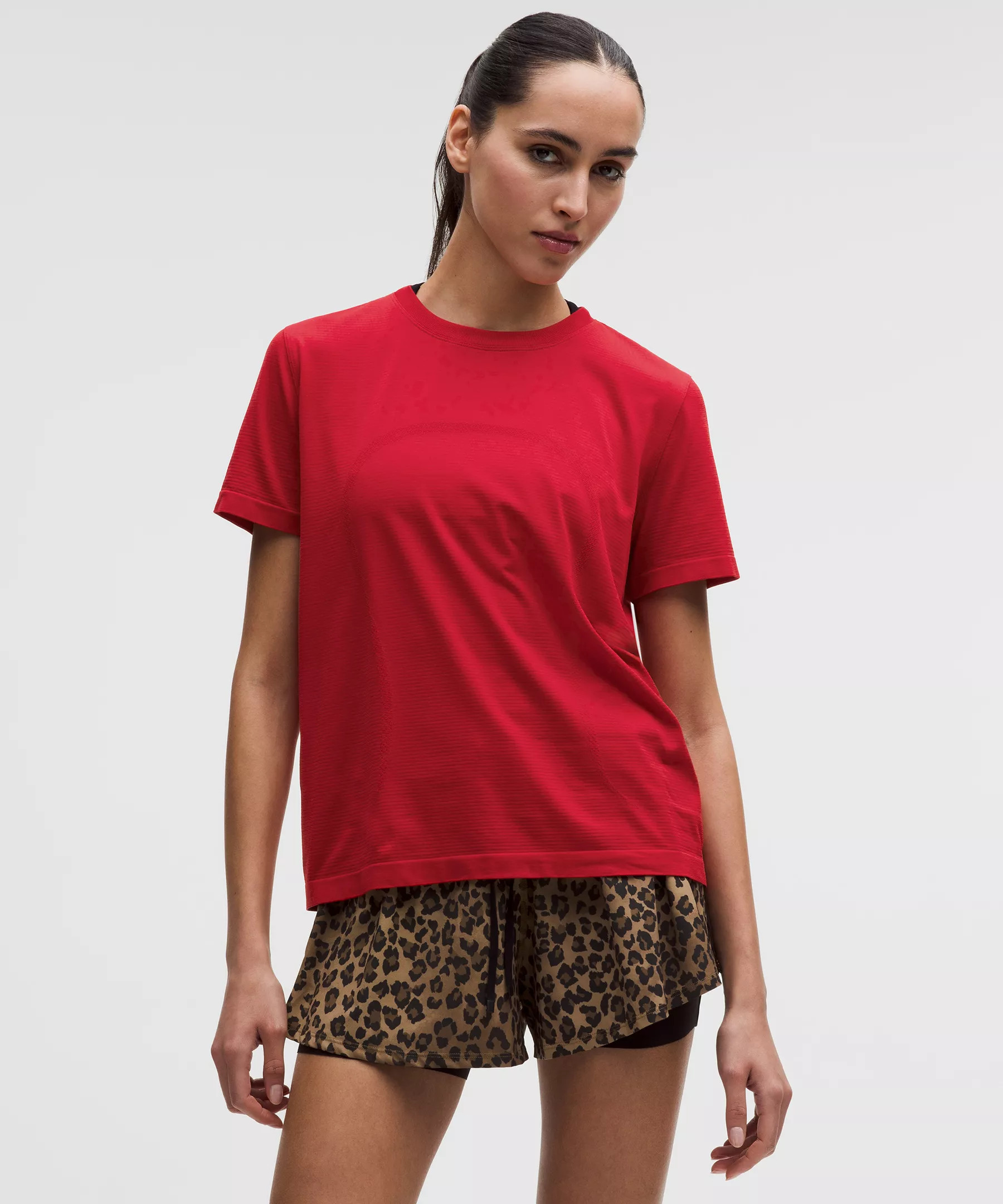 Swiftly Relaxed Short-Sleeve Shirt Hip Length | Lululemon (US)