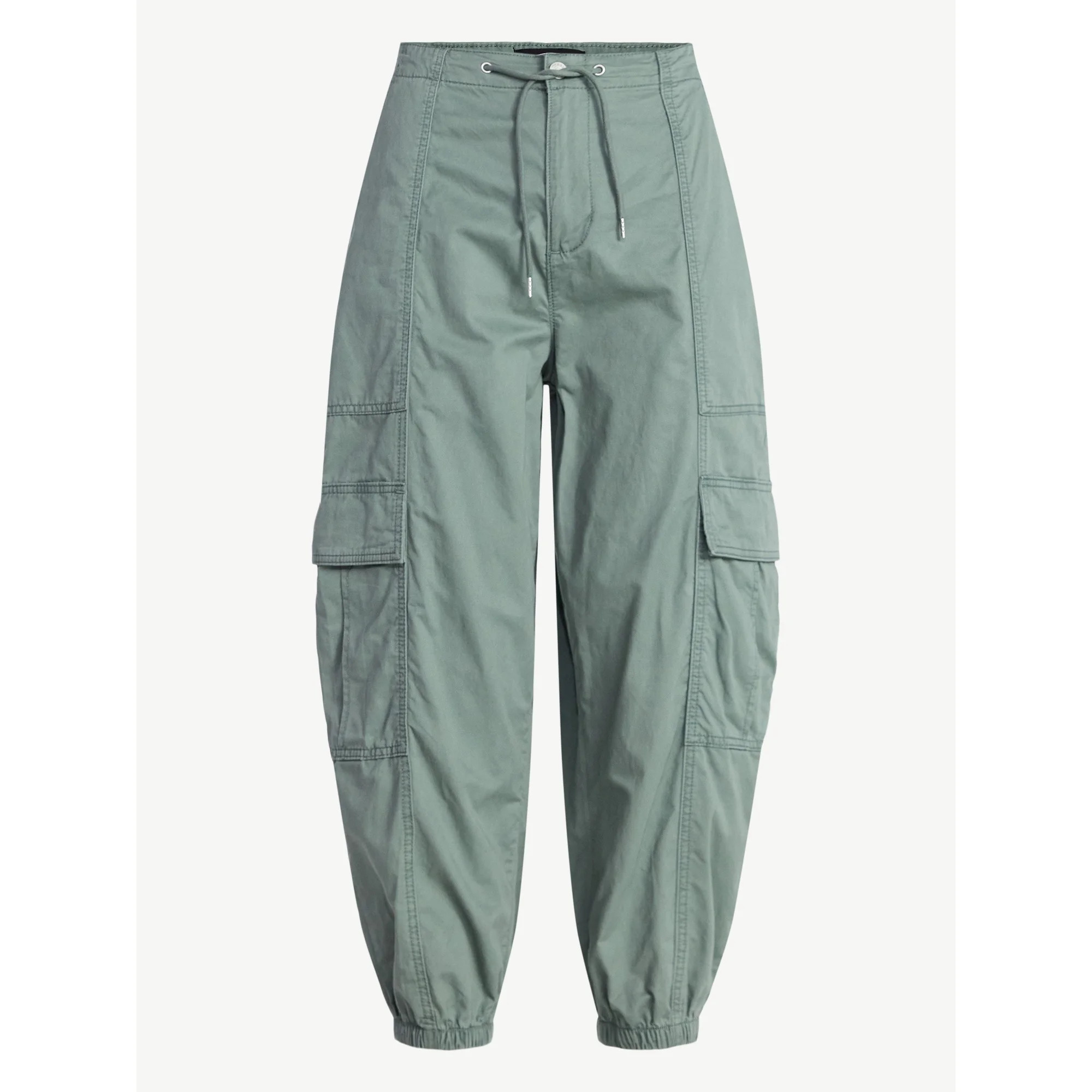 Scoop Women’s and Women's Plus Cotton Utility Jogger Pants, Sizes XS-4X | Walmart (US)
