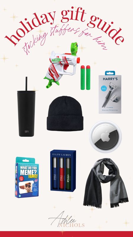 Stocking stuffers for him! Rounded up a gift guide for you! 

Gift guide for him, stocking stuffers for him, easy presents for men, what to buy for him, Christmas presents, holiday gifts, Ashlee Nichols 

#LTKmens #LTKGiftGuide #LTKHoliday