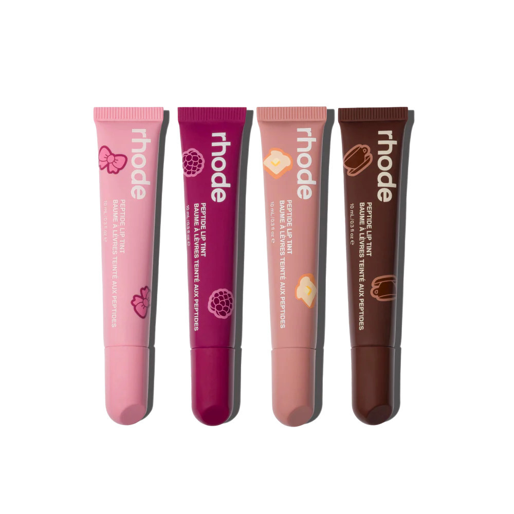 the scented peptide lip tint set | rhode skin