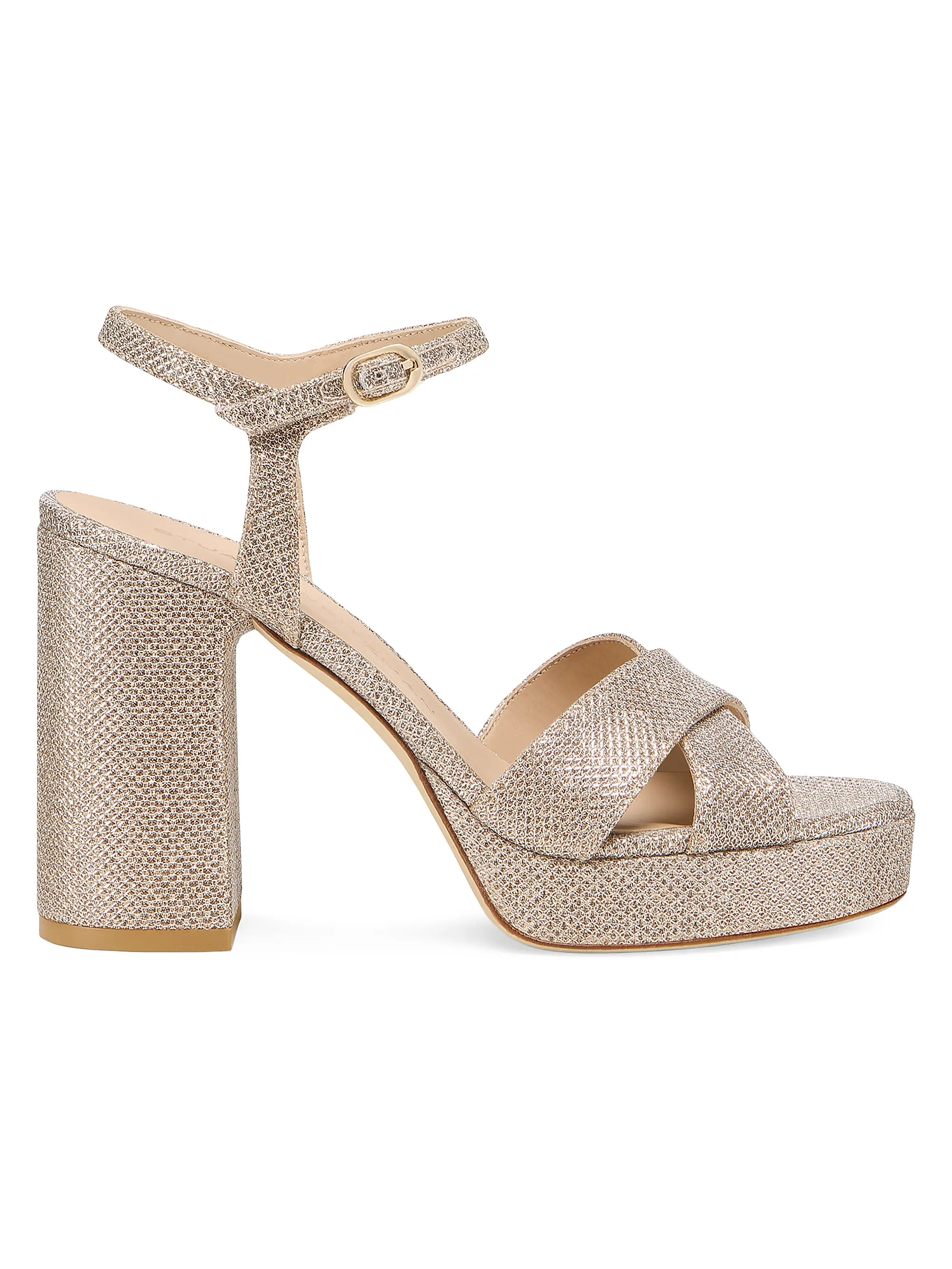 Stuart Weitzman Dayna 90MM Platform Sandals | Saks Fifth Avenue | Saks Fifth Avenue