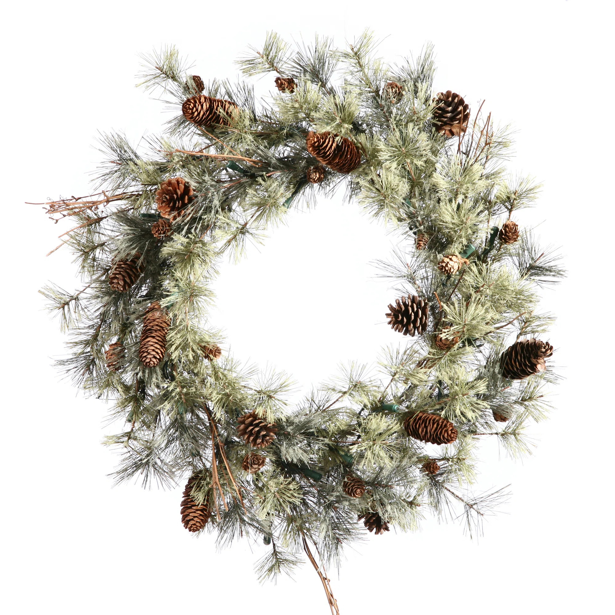 Artificial Dakota Pine Wreath (Set of 2) | Wayfair North America