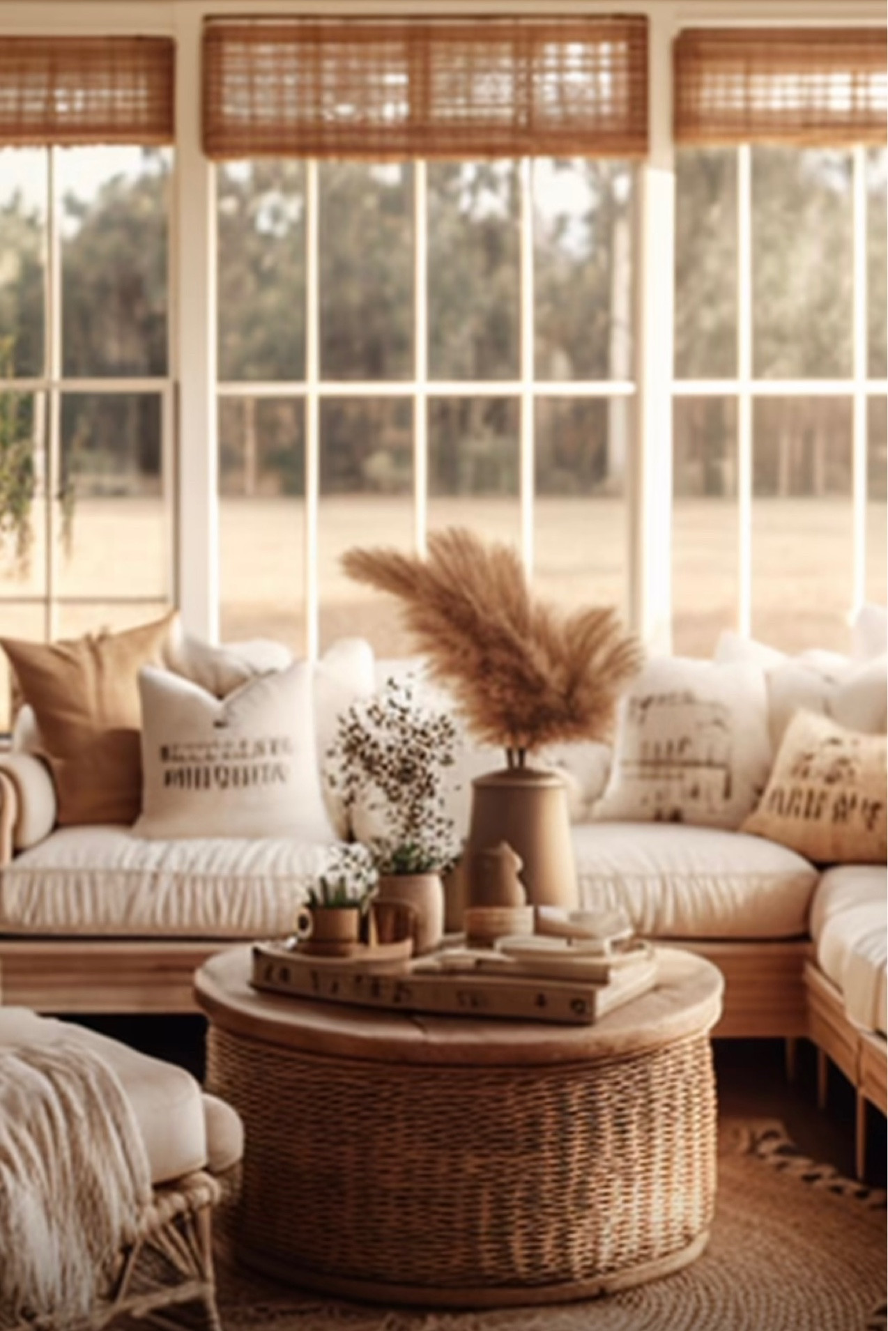 Transform your space into a serene oasis with this neutral, toned sunroom, inspiration ☀️🍃 discover curated pieces, to re-create the look, and bring serenity into your home with natural elements and cozy textures. #neutraltones #sunroominspiration #serenityathome #AIinspiredhome #naturalelements @target @homedepot @shein @potterybarn @overstock

#LTKunder100 #LTKhome #LTKFind
