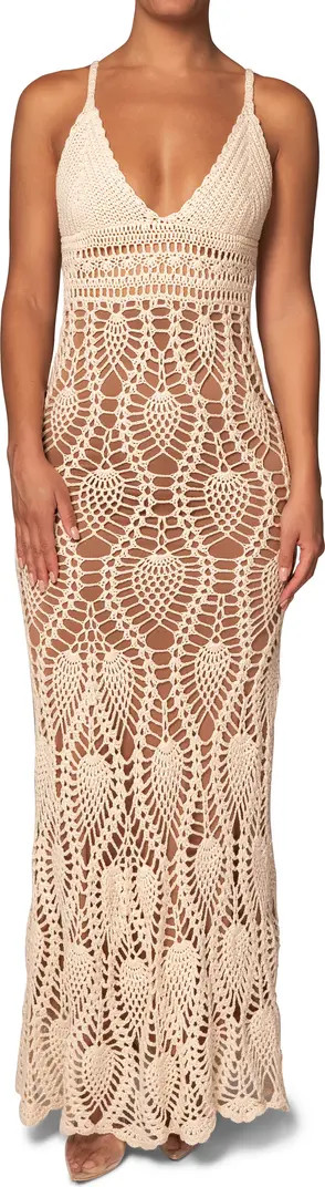 Great Escape Crochet Maxi Dress | Nordstrom