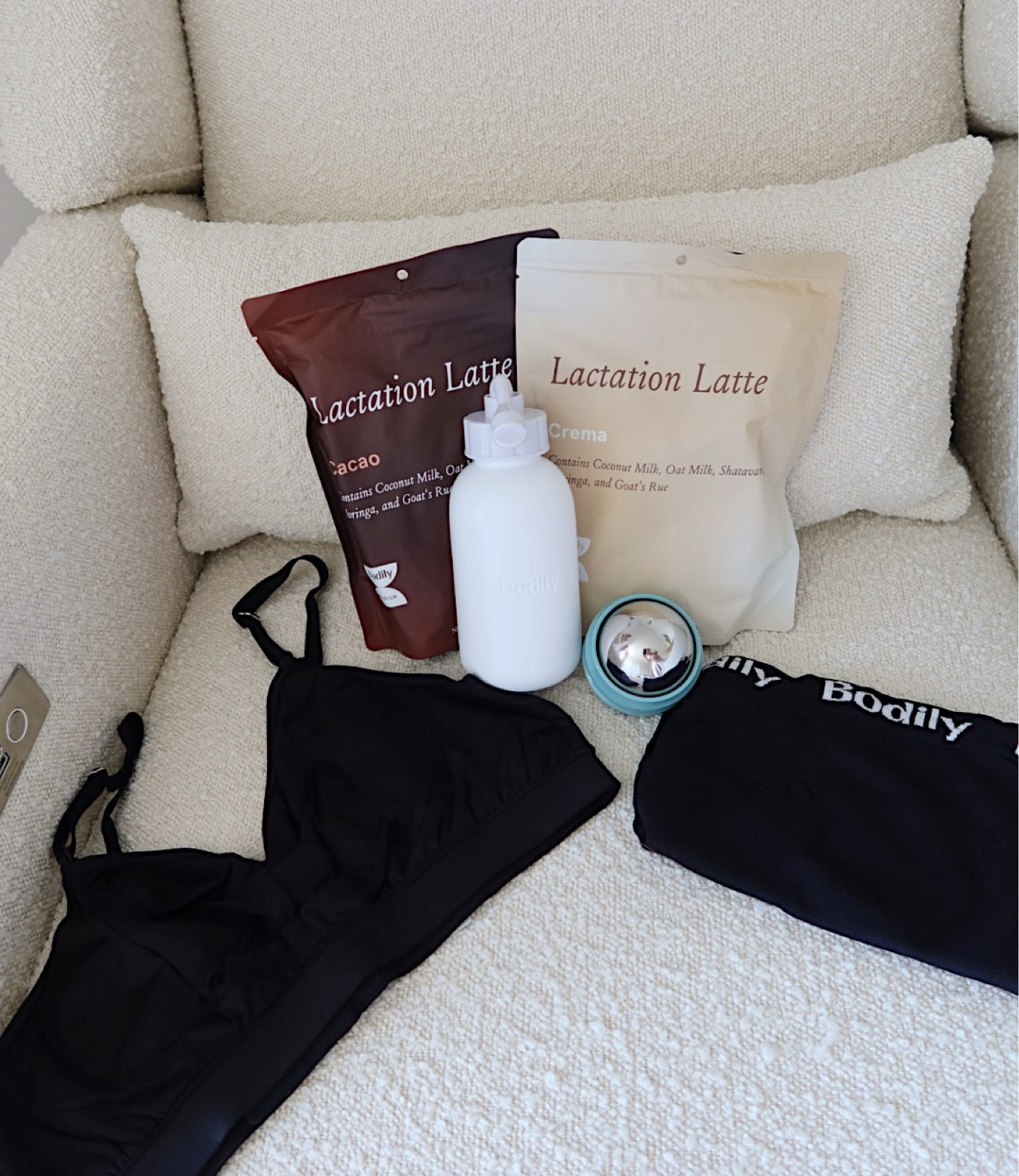 Some postpartum items from my favorite brand! Can’t wait to drink these lactation lattes & the nursing bras and undies are literally soft as butter! 🧈 

#LTKBaby #LTKHome #LTKBump