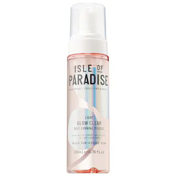 Glow Clear, Color Correcting Self-Tanning Mousse - Isle of Paradise | Sephora | Sephora (US)