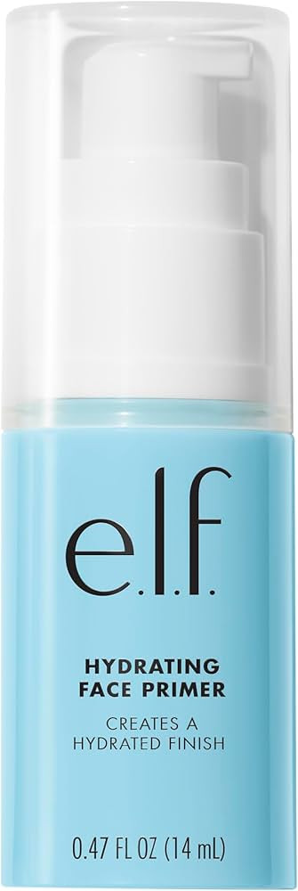 e.l.f. Hydrating Face Primer, Makeup Primer For Flawless, Smooth Skin & Long-Lasting Makeup, Fill... | Amazon (US)