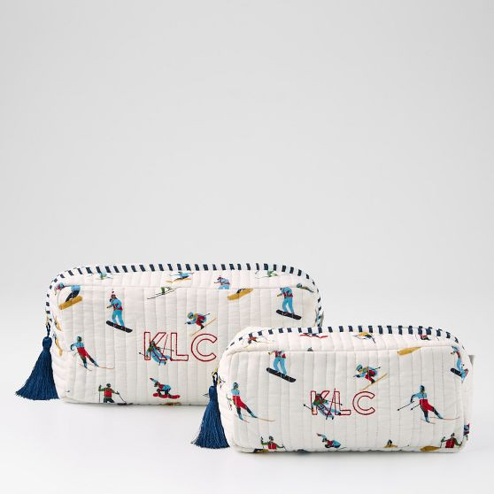 Block Print Travel Pouch Set | Mark and Graham