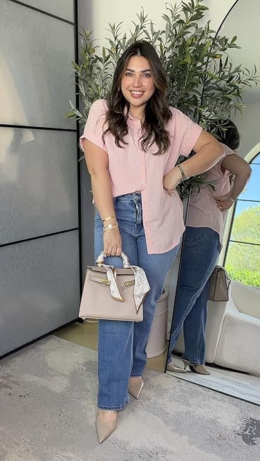 Amazon blouses that look expensive but are surprisingly affordable 🤍

A classic white blouse that doesn’t wrinkle, an easy short sleeve blouse that also stays wrinkle free, and lightweight sweater tops that are perfect for spring. Simple, chic pieces that pair perfectly with jeans.

Sizing: Heels 8, Tops M & S. 

#LTKStyle #LTKFinds #AmazonFashion #AmazonStyle #AffordableStyle #SpringStyle #PetiteStyle #WomenOver40Style #ClassicStyle #EffortlessStyle