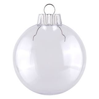 25ct. 3.5" Plastic Clear Christmas Disc Ornaments by ArtMinds™ | Michaels Stores
