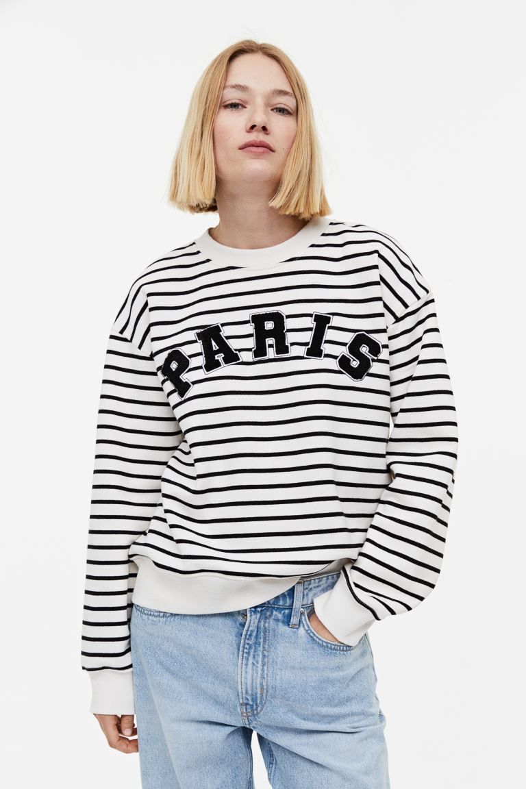 Crew-neck Sweatshirt | H&M (US + CA)