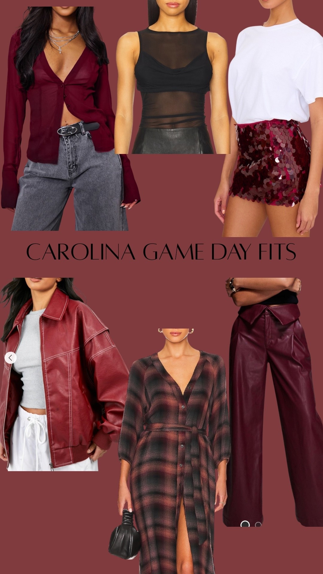Carolina / Gamecock Game Day Fits ❤️🖤 #GAMEDAY

#LTKSeasonal