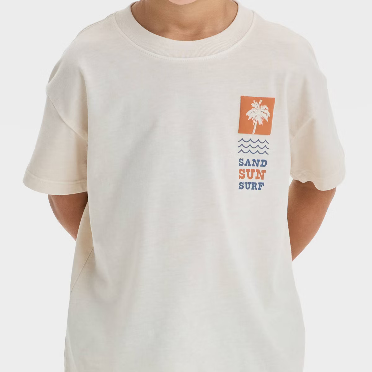 Toddler Boys' Short Sleeve Dune Buggy Graphic T-Shirt - Cat & Jack™ Beige | Target