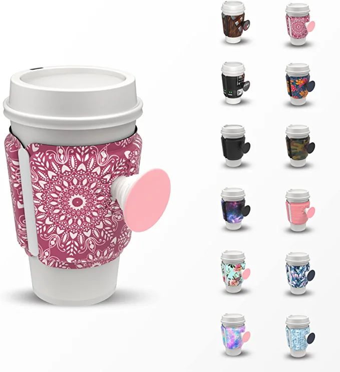 PopSockets PopThirst: Cup Sleeve, Drink Holder, Koozie - BoysenBerry Mandala | Amazon (US)