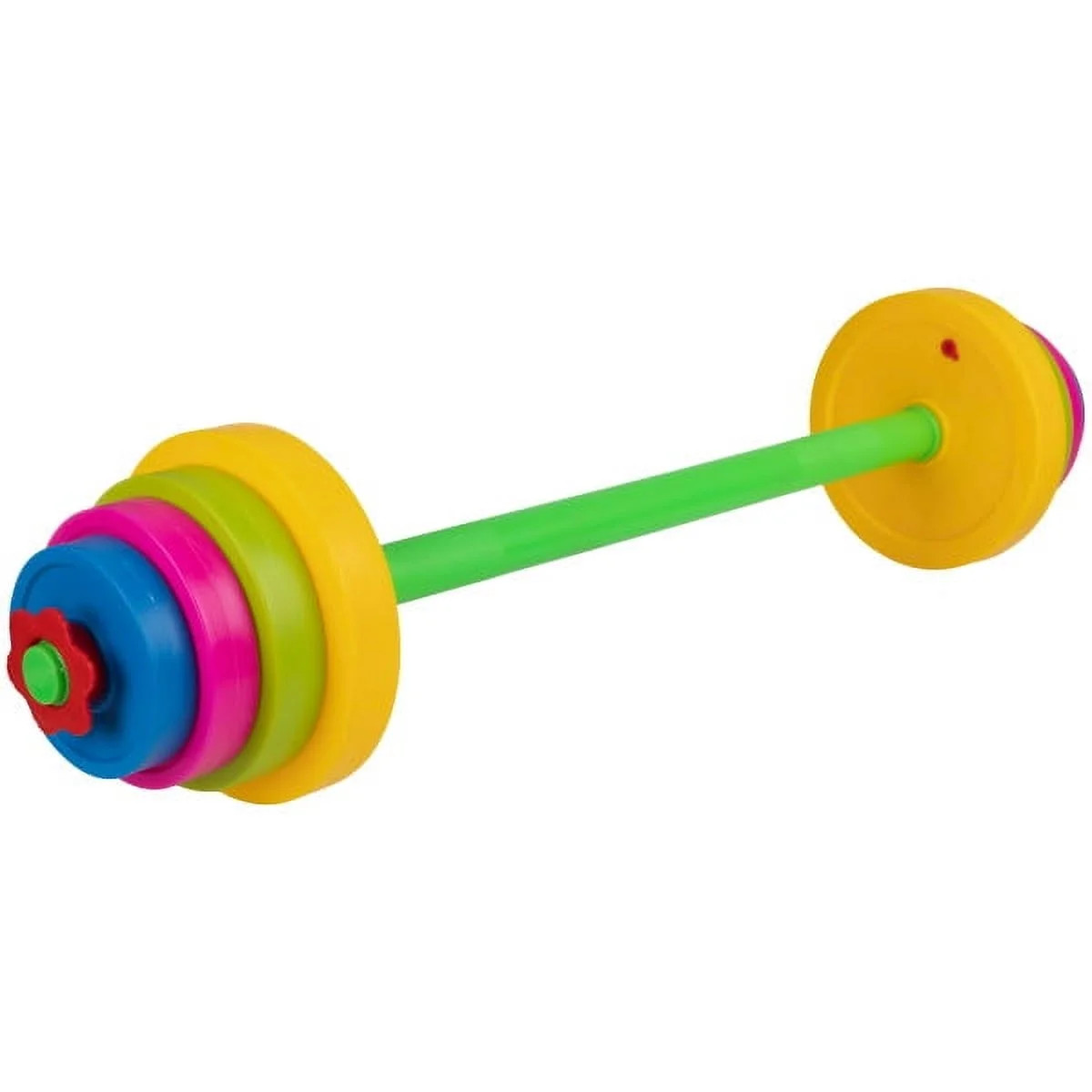 Hey! Play! Kids Weight Set - Barbell and 8 Adjustable Plates for Ages 3 and Up - Walmart.com | Walmart (US)