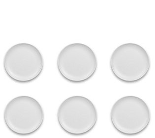 TarHong Matte Craft Coupe Melamine Salad Plates - Set of 6 | QVC