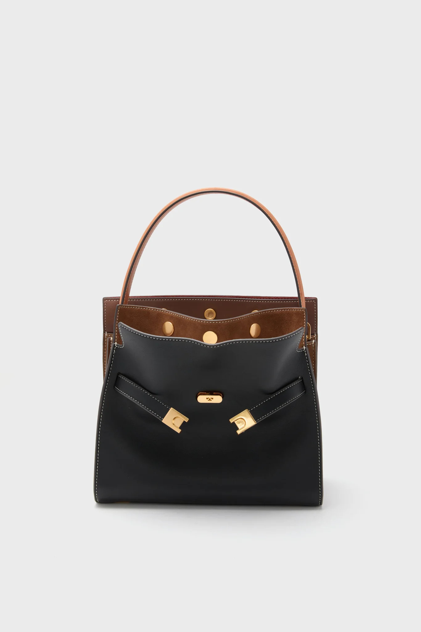 Black Lee Radziwill Small Double Bag | Tuckernuck (US)