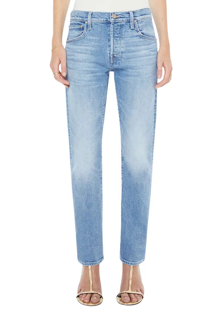 Hiker Hover Mid Rise Slim Straight Leg Jeans (Women) | Nordstrom | Nordstrom