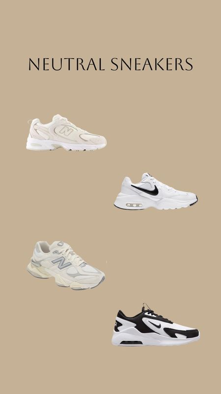 Neutral sneakers! New balance! Nike- dad sneakers- casual style 

#LTKstyletip #LTKfindsunder50 #LTKSpringSale