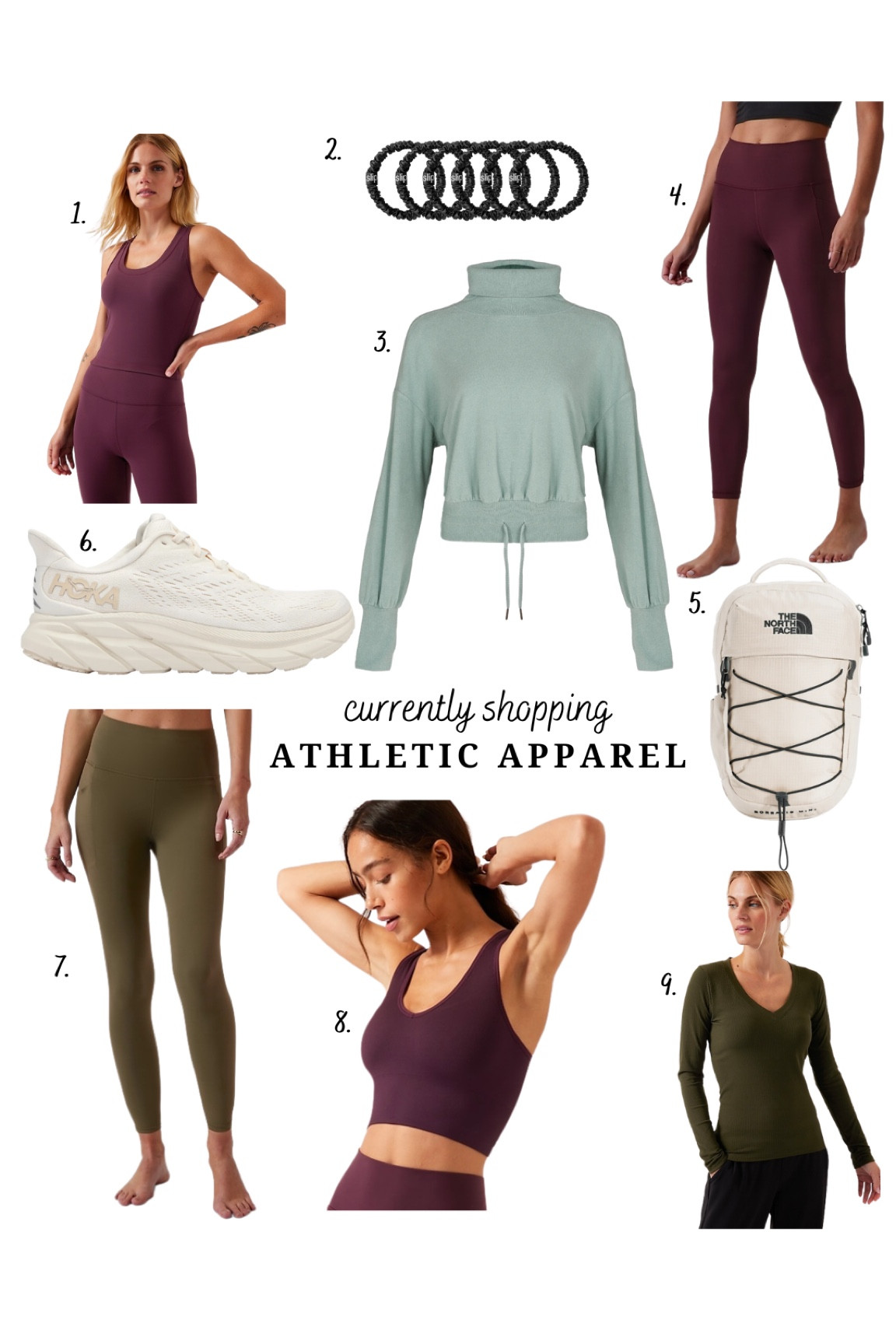 Currently shopping for athletic apparel

1. Shanti Crop Tank
2. Hair Scrunchies
3. Fleece Pullover Sweatshirt
4. 7/8 Leggings
5. Backpack
6. Sneakers
7. 7/8 Leggings
8. Seamless Crop Rib Tank
9. Seamless Long Sleeve Tee

#LTKfit #LTKtravel #LTKunder100