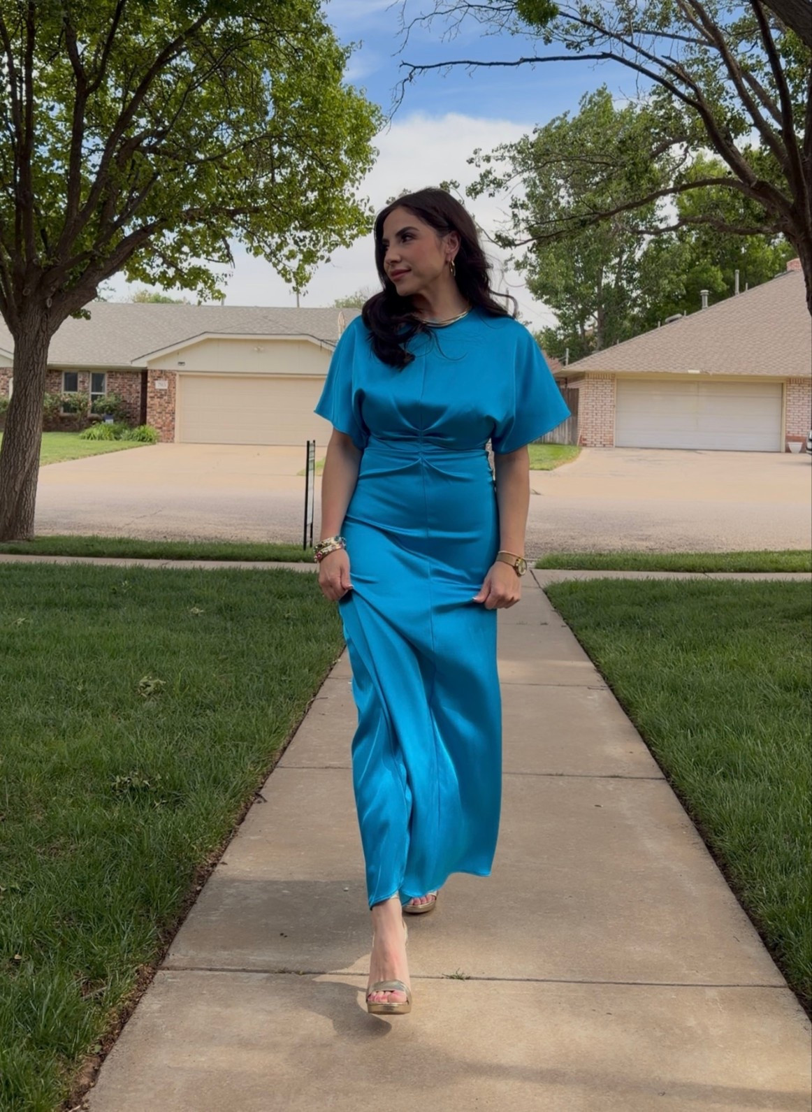 @Dillards Antonio Melani Satin Dress

#LTKPetite #LTKootd #LTKmomlife