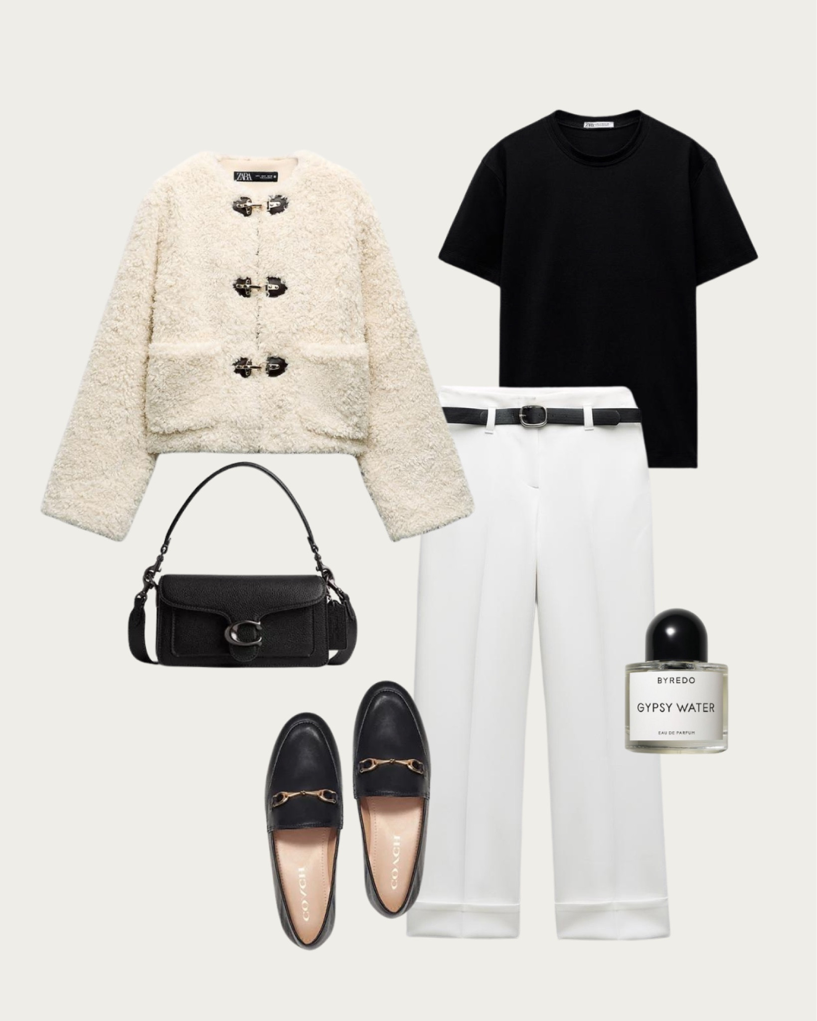 Chic Monochrome 

Description: Embrace the timeless appeal of black and white this spring with an outfit that speaks volumes in subtlety. The tactile richness of a textured jacket : https://c.c8.io/JWAonsr contrasts beautifully with the smooth lines of white trousers: https://c.c8.io/fkSAXNt. Complete with classic accessories—a black bag and elegant loafers—this look is a testament to the enduring power of monochrome. It’s an impeccable choice for those seeking to meld comfort with high-end style. Pin this as your muse for a sophisticated, yet easygoing spring wardrobe. #MonochromeMagic #SophisticatedStyle #TimelessElegance #SpringFashion #ChicOutfitIdeas