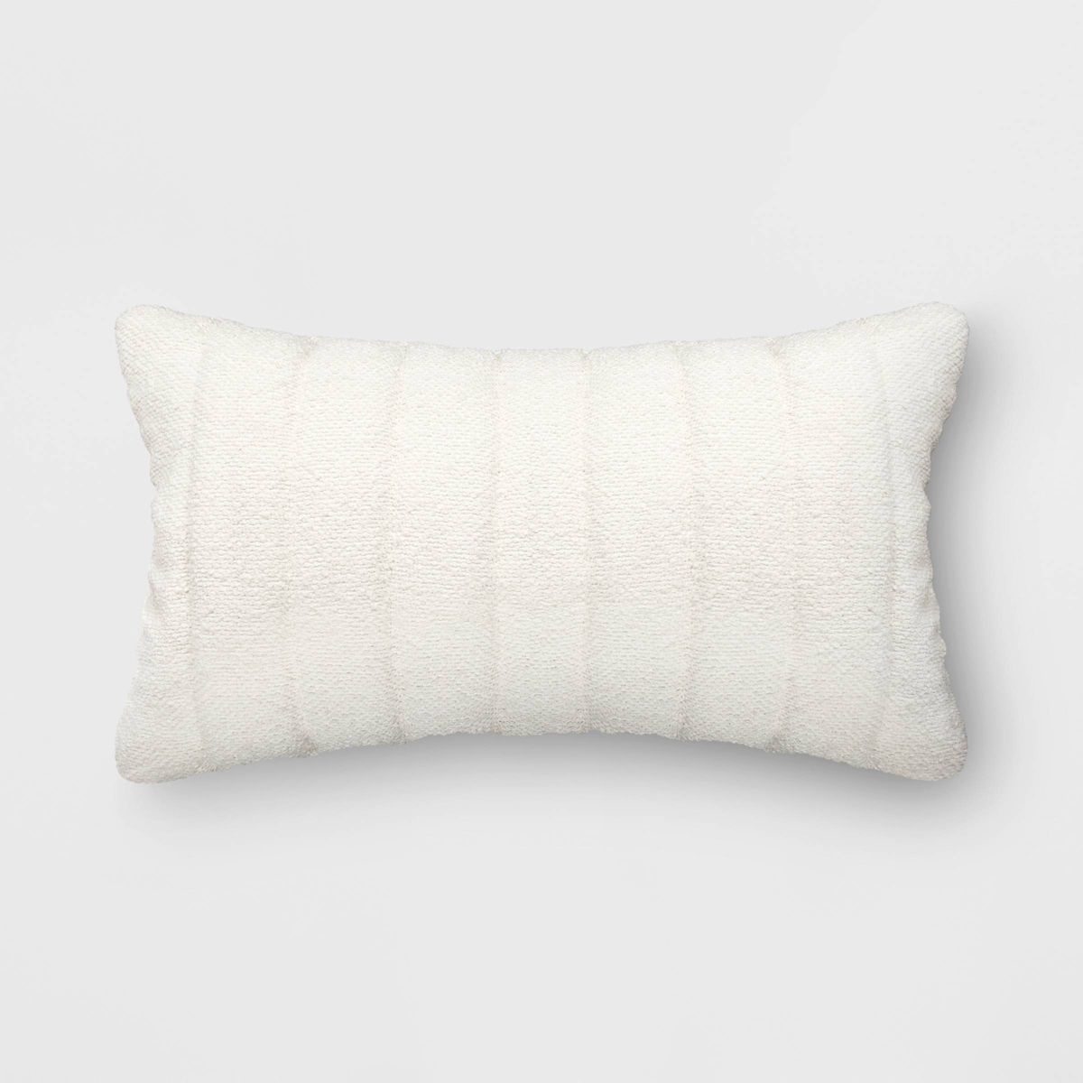 Oversized Channeled Boucle Lumbar Throw Pillow - Threshold™ | Target